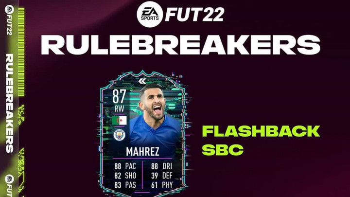 FIFA 22 Mahrez Flashback SBC: Cheapest solutions, rewards, stats