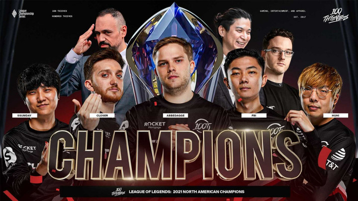 100 Thieves announce free NFTs to celebrate LCS Championship