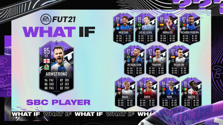 FIFA 21 Adam Armstrong What If SBC: Cheapest solutions, rewards, stats
