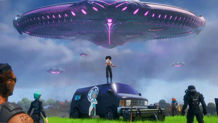 How to get abducted and enter the Mothership in Fortnite