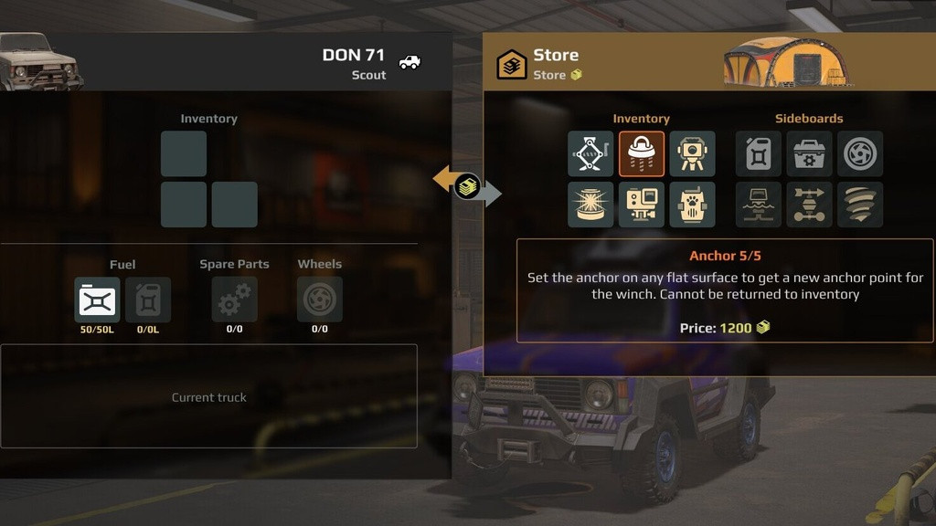 Players can acquire Anchors by buying them from the Item Store during the Expedition Setup screen(Picture: Saber Interactive & Focus Entertainment / Ashleigh Klein)