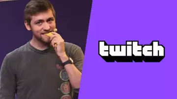 Sodapoppin eats banana whole on Mogul Money Twitch game show