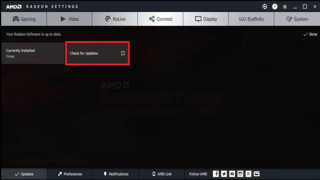 AMD Graphics Driver Update