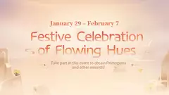 Genshin Impact Festive Celebration of Flowing Hues web event: How to join, all tasks, rewards, more