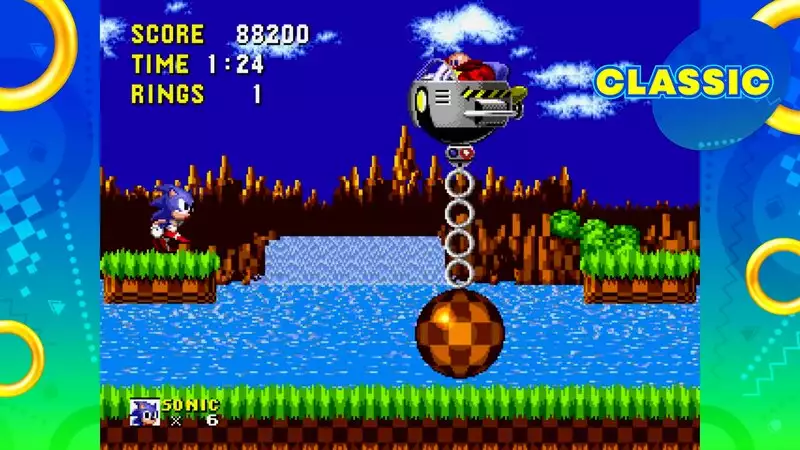 Sonic Origins Modes Anniversary and Classic differences Classic mode features new graphics