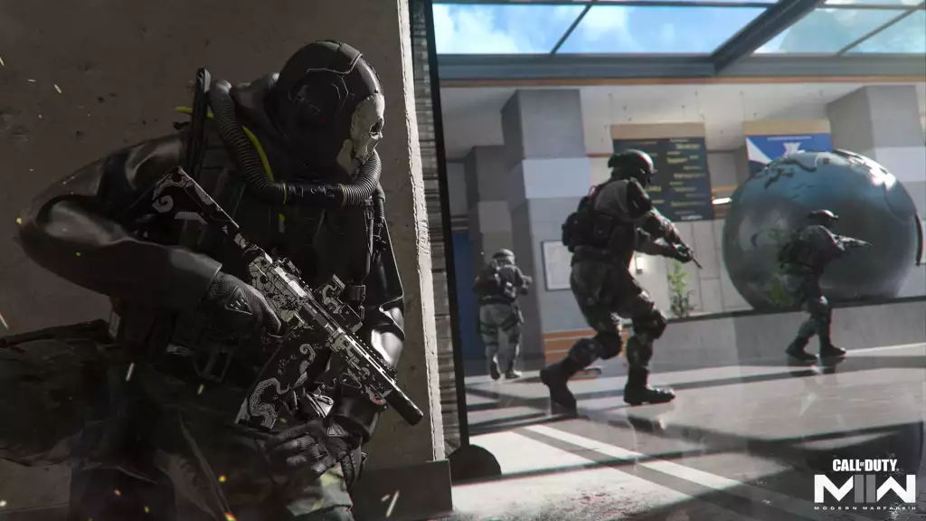 Players can play different multiplayer modes on six different maps.