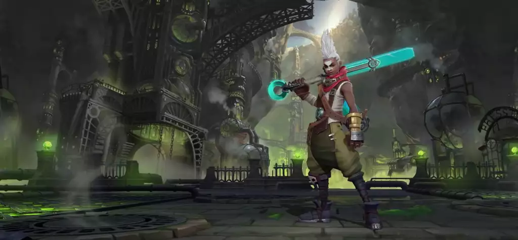 Wild Rift patch 3.2 is called Time and Tide because of the debut of Ekko, The Boy Who Shattered Time.