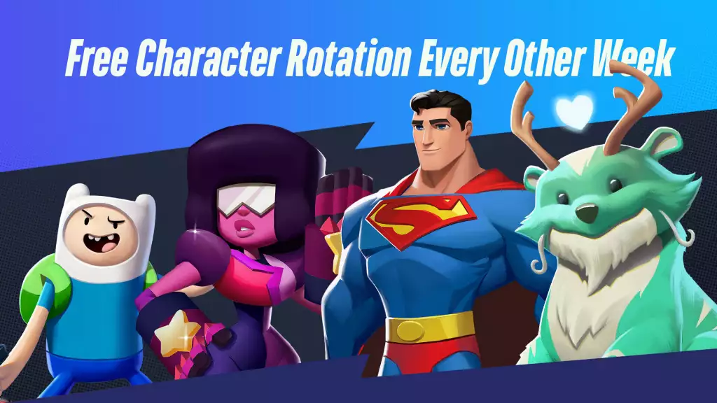 multiversus guide free character rotation roster fortnight characters reveal