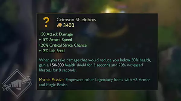 League of Legends Mythic items