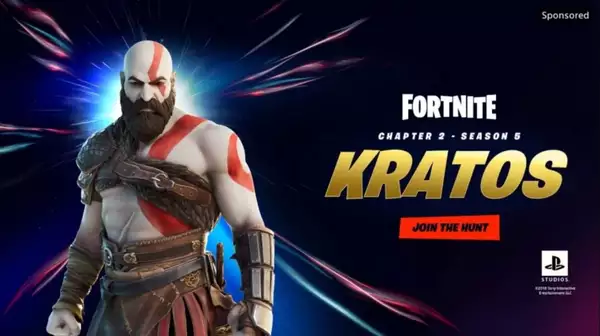 kratos in fortnite