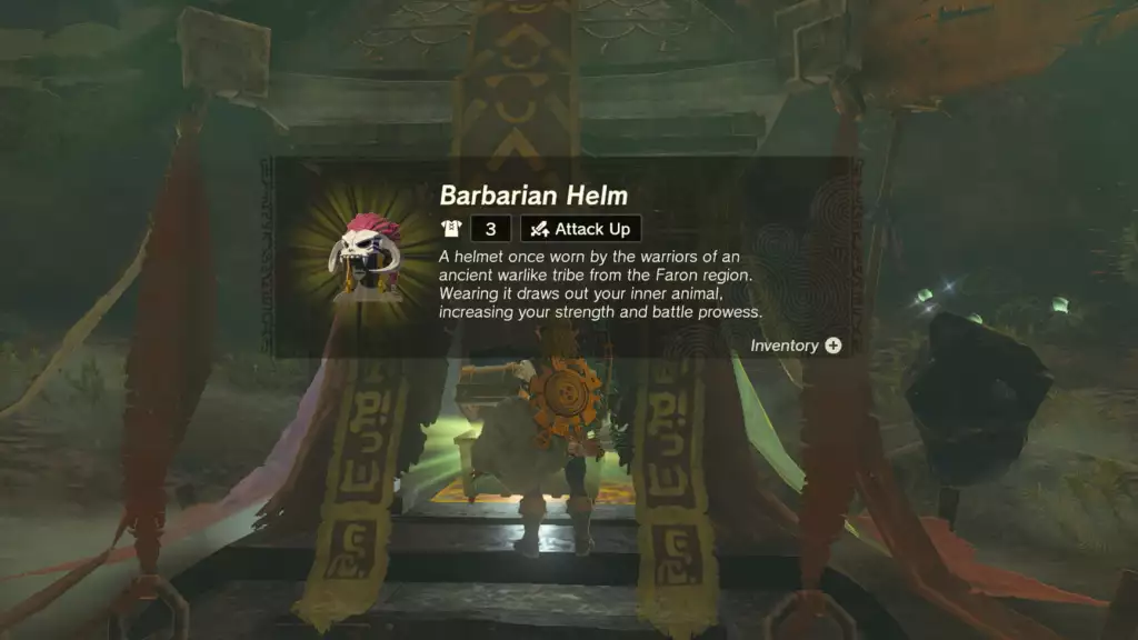 The Legend of Zelda Tears of the Kingdom Barbarian Armor
