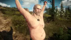 Play as fat Geralt with "Dad Bod" mod for The Witcher 3