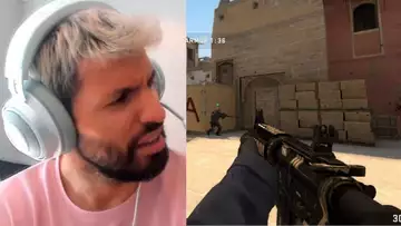 Man City's Aguero runs into hacker while trying CS:GO for the first time