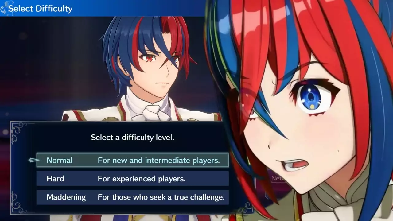 How to change the difficulty setting in Fire Emblem Engage