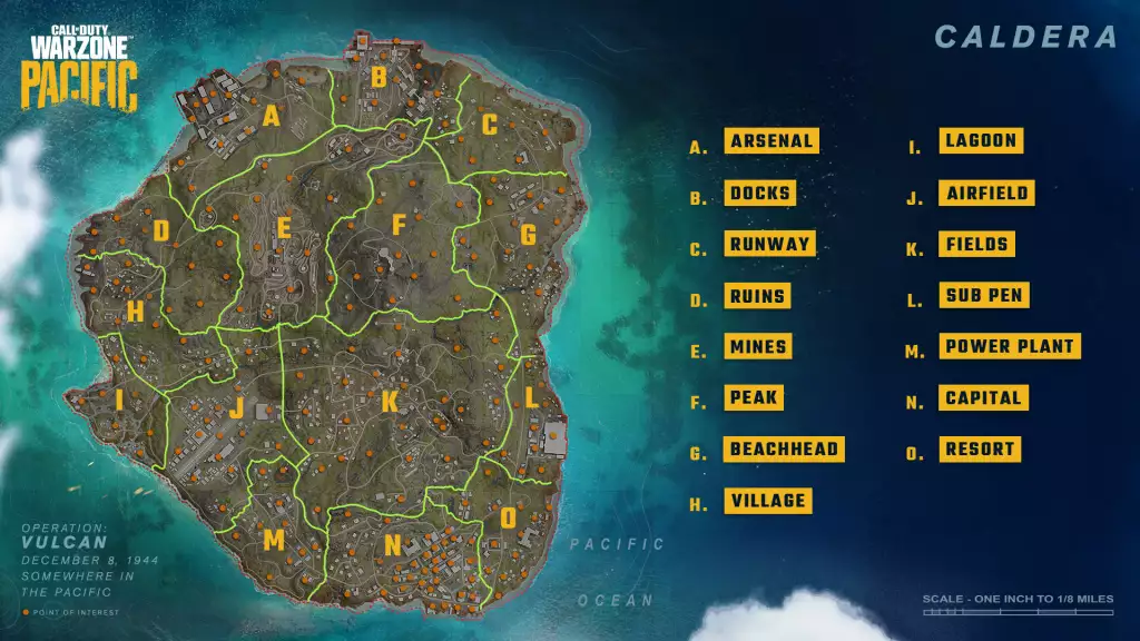 Warzone Caldera new map - best drop locations