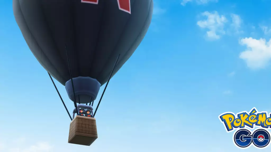 Team Rocket GO balloon 