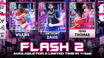 Glitched items return as part of the Flash II release in NBA 2K22 MyTeam