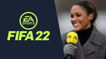 Alex Scott makes history as the first female commentator in FIFA series