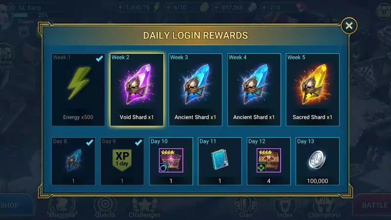 How To Get Void Shards In Raid Shadow Legends Daily Login