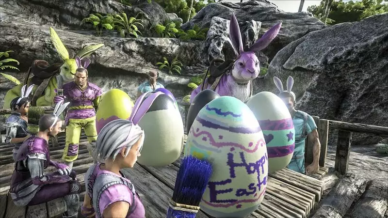 Ark Eggcellent Adventure Features Similar to last years but no Chibi and less skins