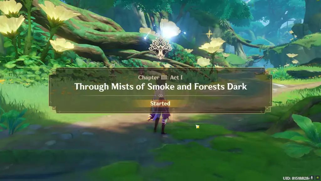 Through Mists of Smoke and Forests Dark Archon Quest will begin after that.