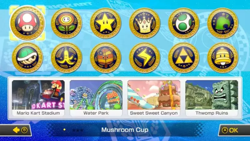 Mario Kart 8 Deluxe Courses