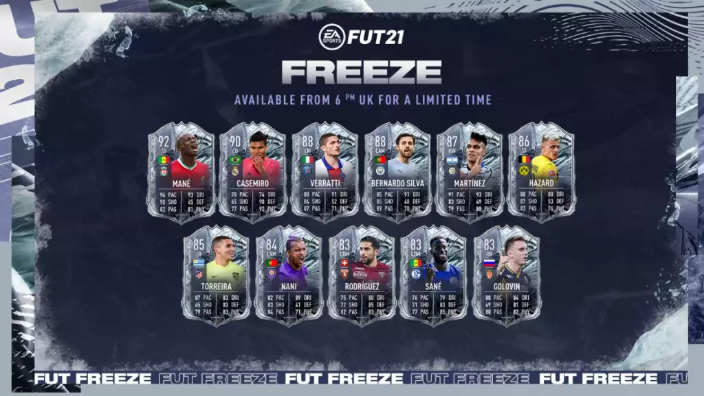 FIFA 22 FUT Freeze coming soon