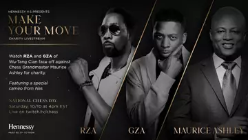 Wu-Tang Clan’s RZA and GZA to face-off against Chess Grandmaster Maurice Ashley on Twitch