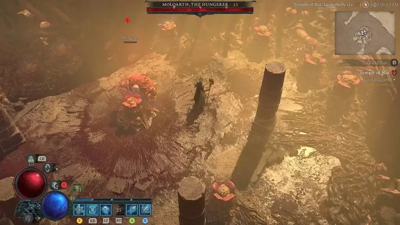 Diablo 4 Temple Of Rot Stronghold Clearing Molqarth