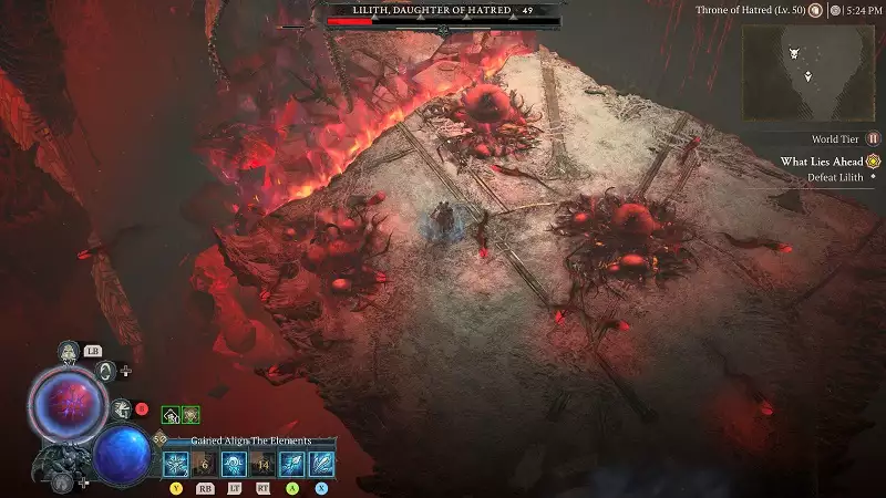 Diablo 4 lilith final boss how to beat defeat complete story rewards loot drops skills abilities damage stagger