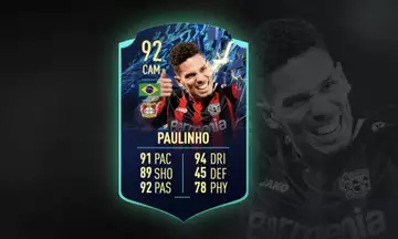 FIFA 22 Paulinho TOTS SBC - Cheapest solutions, rewards, stats