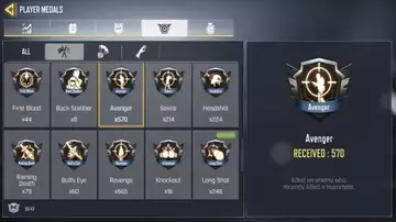 How to get Avenger Medal in COD Mobile