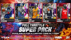 NBA 2K21 MyTeam: Full Throttle Super Pack + Trial of Champions Super Pack Comeback
