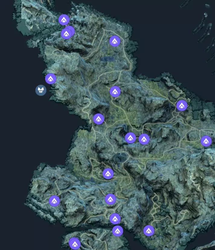island 1 locations