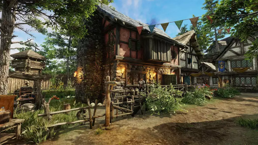 Rice can be found through settlement quests in New World. (Picture: Amazon Games)