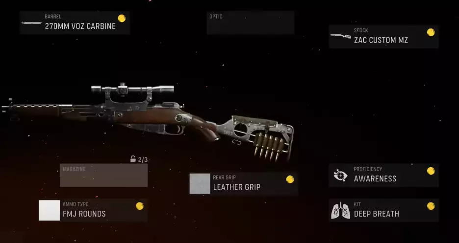 Best 3-Line Rifle loadout in COD Vanguard beta: Attachments, perks, and proficiency