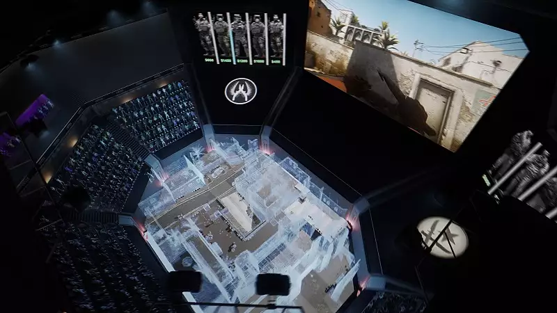 Virtex Skybox counter-strike 2 CS2 CS:GO gaming VR Virtual Reality Virtex Esports Stadium