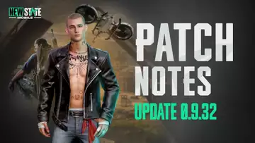 PUBG New State Mobile v0.9.32 patch notes - Underbridge, M110A1, Season 3, more