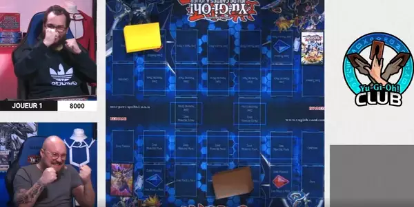 Twitch streamer SuperZouloux yu-gi-oh battle sequence iconic duel 