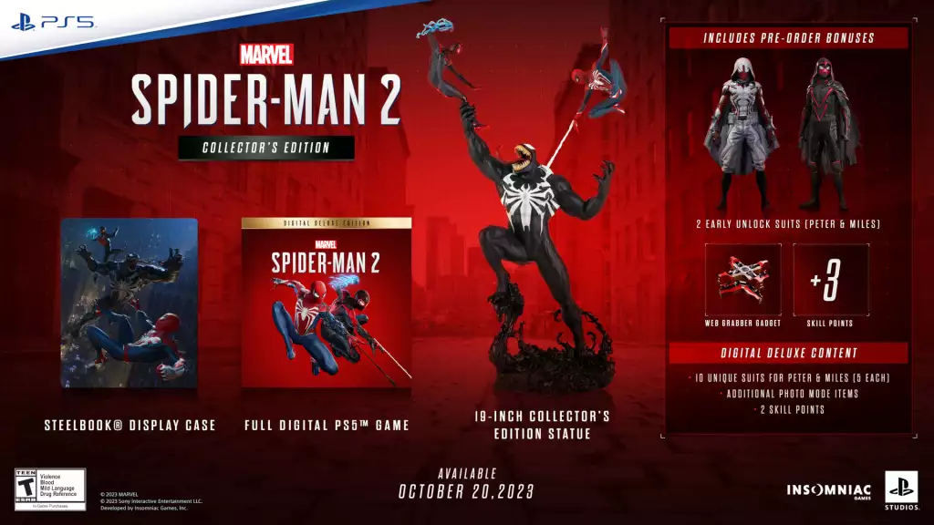 Marvel's Spider-Man 2 Collectors Edition