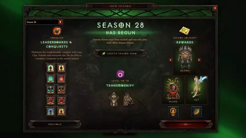 Diablo 3 Season Journey Rewards How To Claim