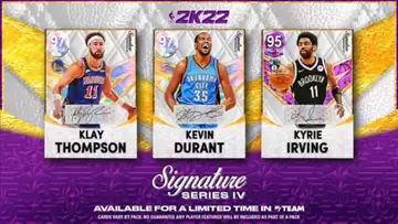 NBA 2K22 welcomes Season 4: Hunt 4 Glory with a new Signature Series pack
