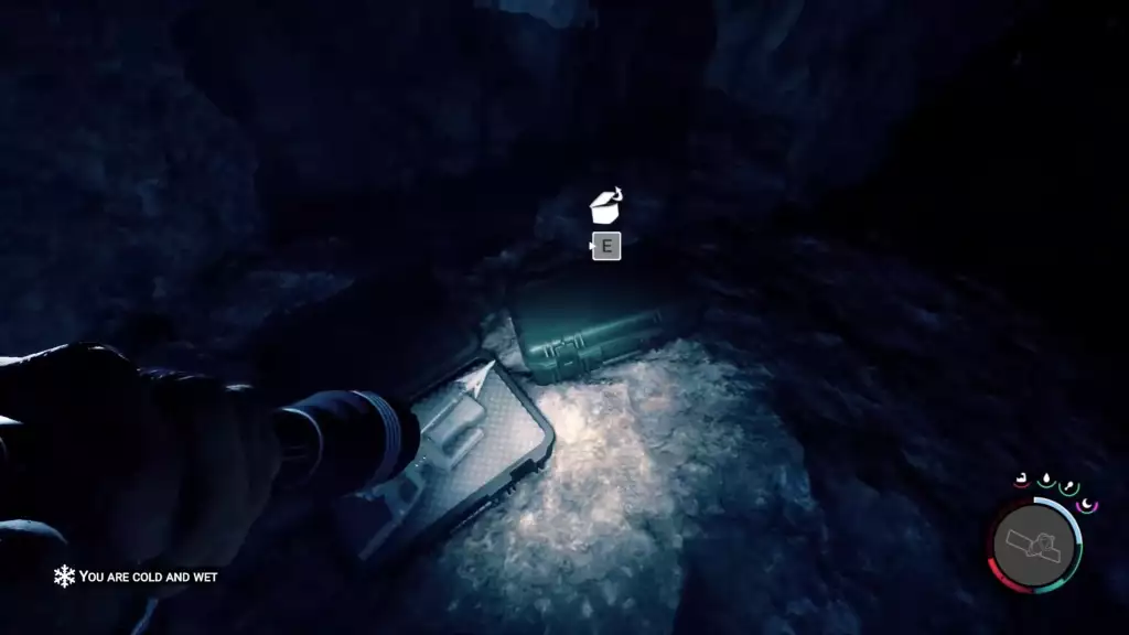 Rope Gun is found at the end of the cave.
