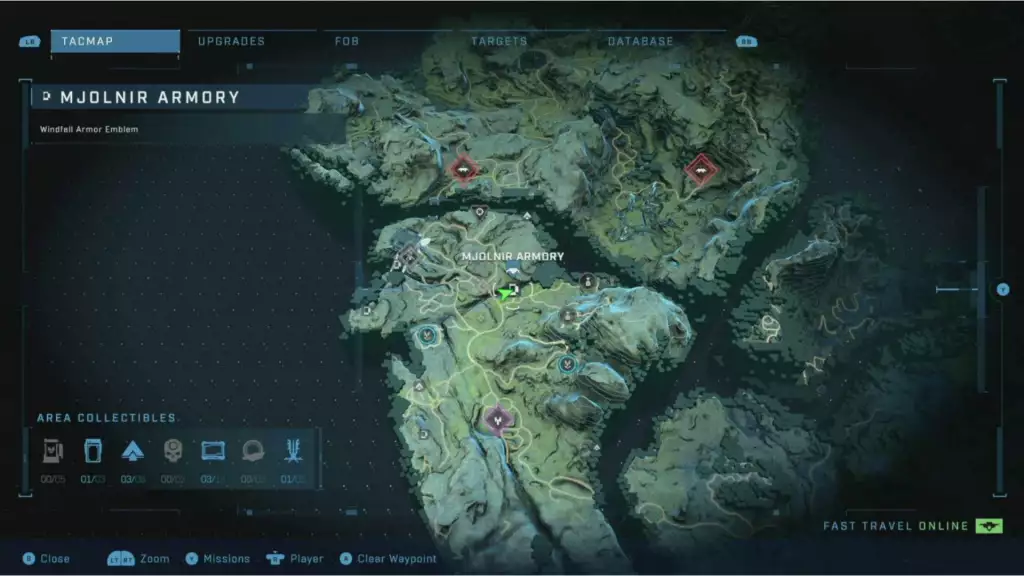 Halo Infinite Armor Locker map locations 2