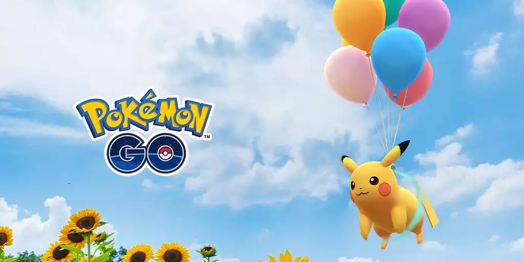 Pokémon GO Pikachu volador