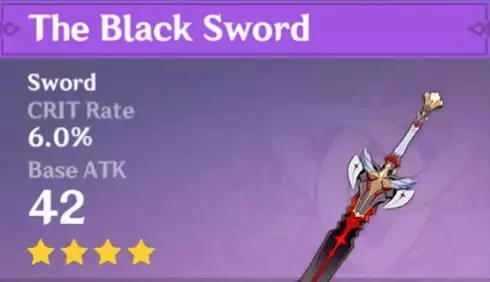 Genshin Impact Kamisato Ayaka The Black Sword