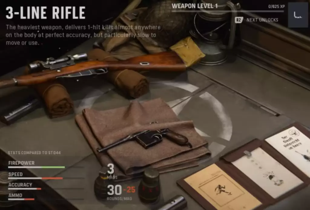 Best 3-Line Rifle loadout in COD Vanguard beta: Attachments, perks, and proficiency