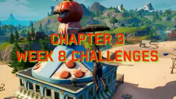 Fortnite Week 8 Challenges - Chapter 3 Season 1