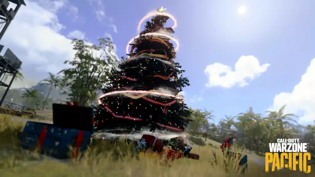 Caldera Receives Festive Fir Trees with rewards for all players.