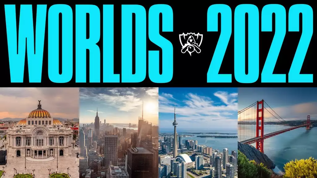 Worlds 2022 host cities